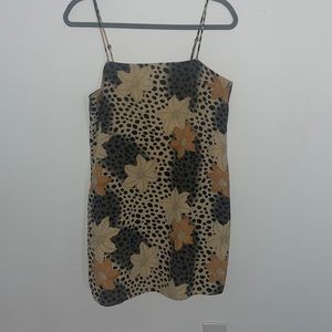 Amuse Society multicolor slip dress size S